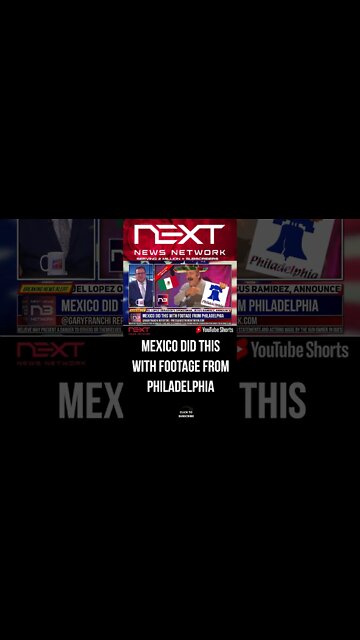 Mexico Did This With Footage from Philadelphia #shorts