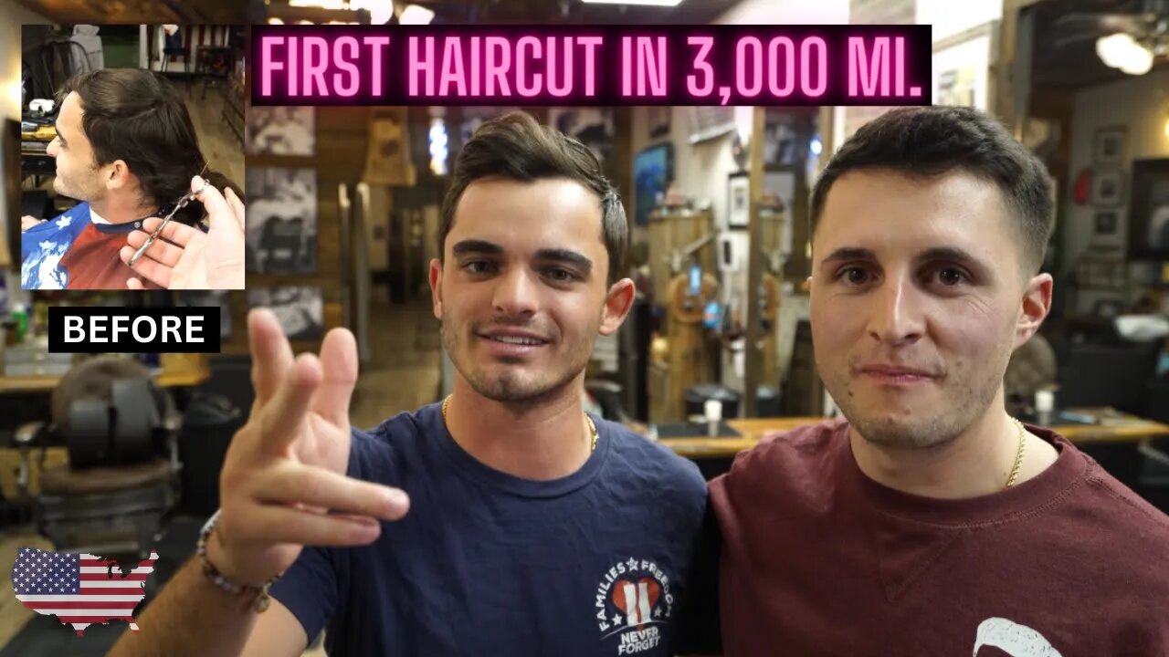 Tommy Footwork's FIRST Haircut Since His Journey Started