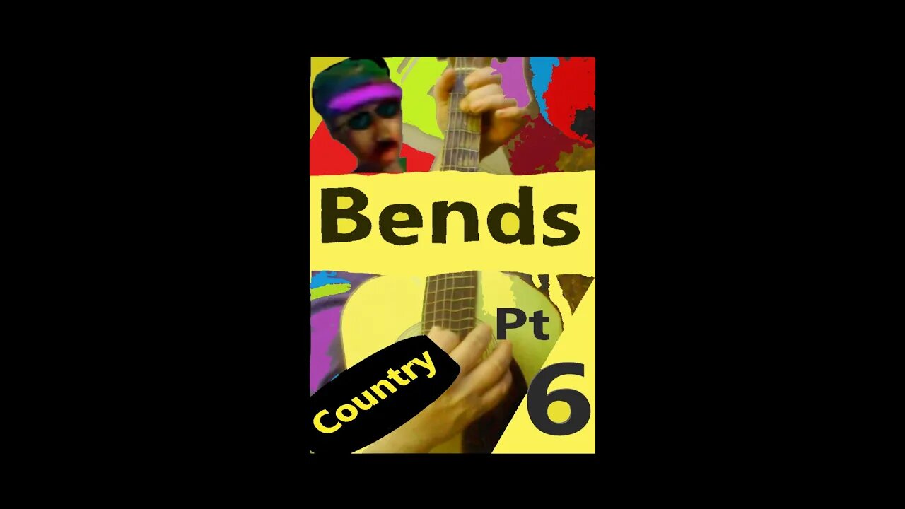 How To Bend Acoustic Country Guitar Part 6 By Gene Petty #Shorts