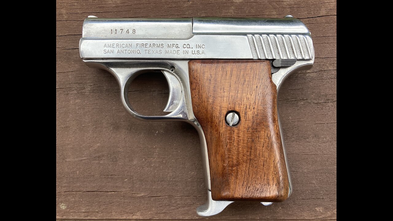 The American Firearms Mfg. Co. .25 acp Pistol