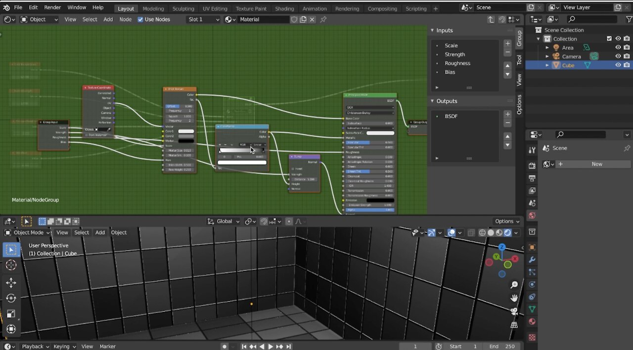 Blender Beginners | Master Materials | Grouping Your Nodes