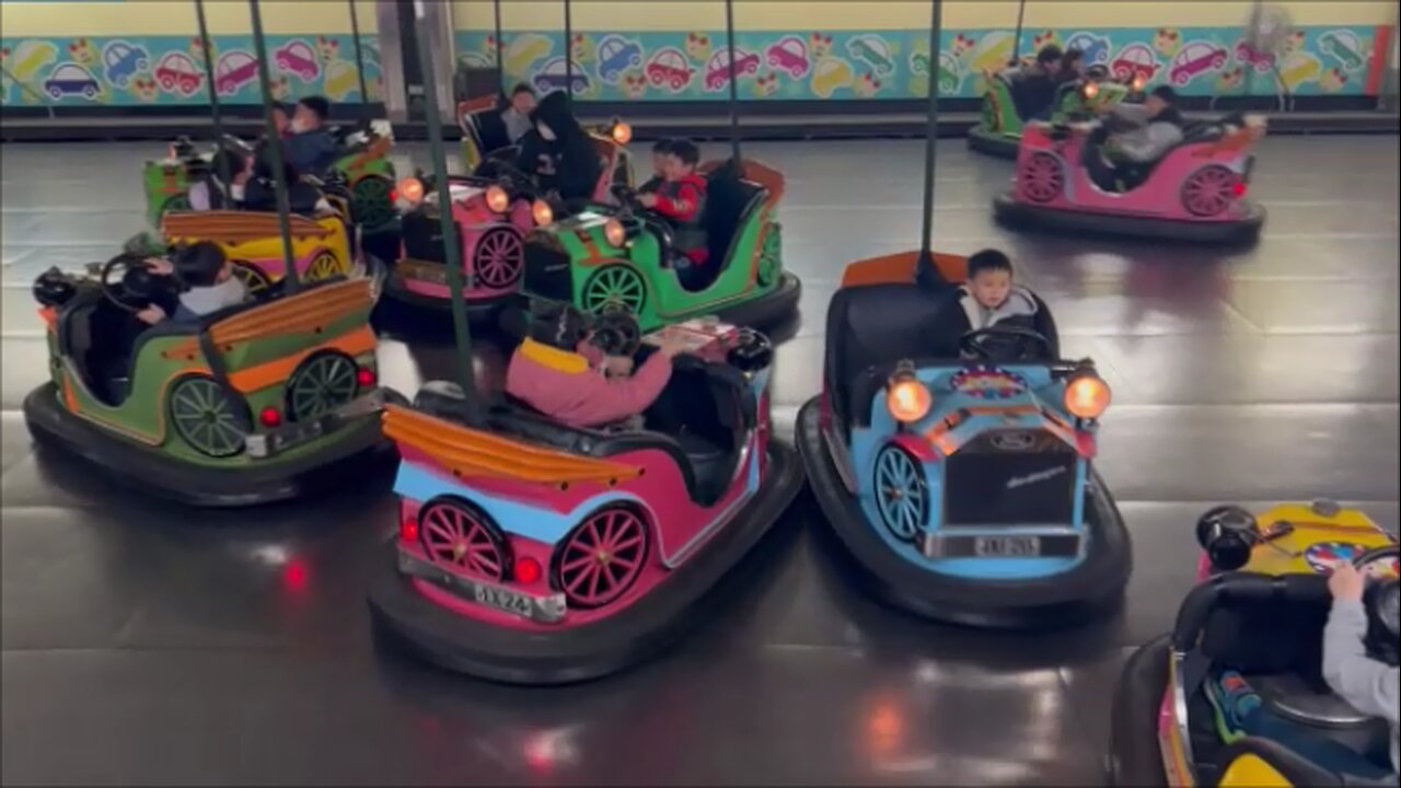 Bumper Cars at Window on World Theme Park