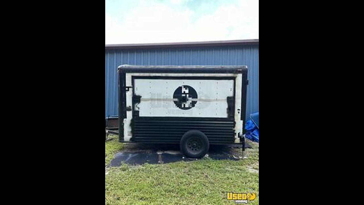 Compact - 6' x 10' Concession Trailer | Mobile Vending Unit for Sale in Florida