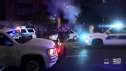 Phoenix Police Chief Jeri Williams speaks out following protests in Arizona