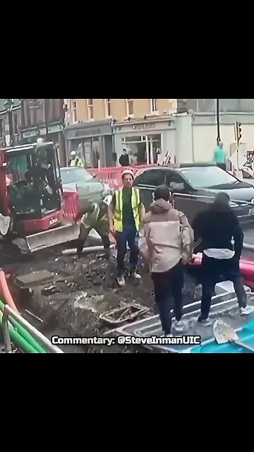 Cowards picked a fight with construction workers and lost