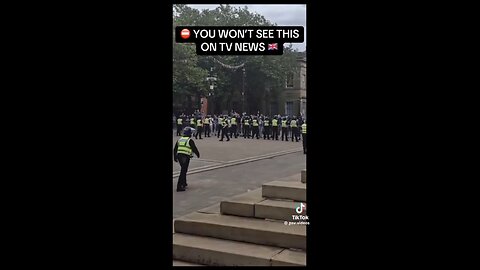 A standoff has occurred in Britain patriot’s vs illegal Muslim immigrants