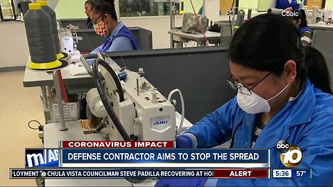 San Diego defense contractor to make thousands of masks
