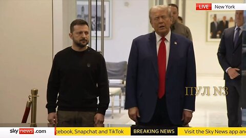 Donald Trump se setkal se Zelenským v New Yorku a vyzval k ukončení války na Ukrajině!