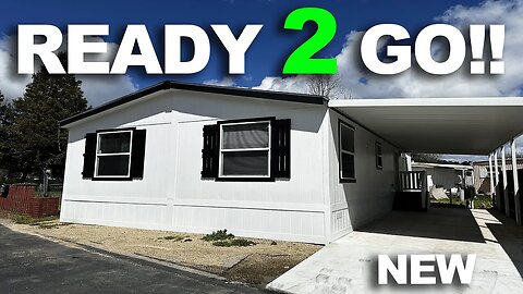 MOVE-IN READY! New Manufactured Home Tour!