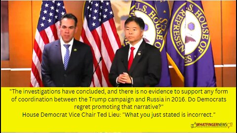 The investigations have concluded, and there is no evidence to support any form