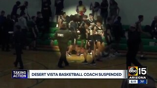 Desert Vista parents rally behind suspended basketball coach, while many push for his firing