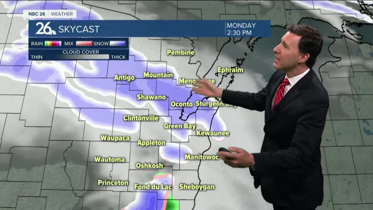 Michael Fish's NBC 26 weather forecast