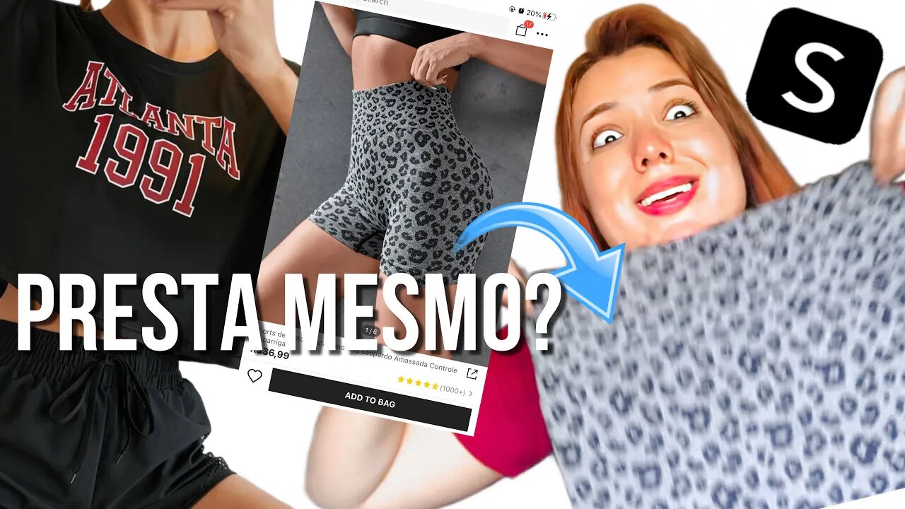 TESTEI NA PRÁTICA as roupas de academia da SHEIN