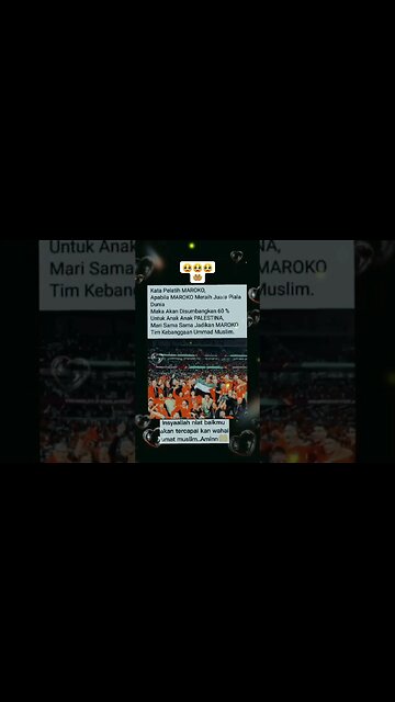 Semoga Marroco Dimenangkan oleh allah dinihari Nanti🥺🥺🥺🤲🏽 #fifaworldcup2022 #marroco #islam