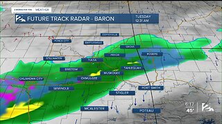 Monday 6pm Weather