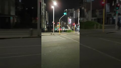 Auckland city in the morning