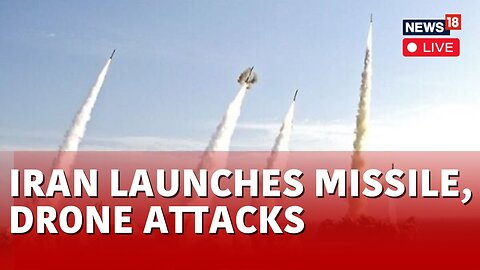 Israel Vs Iran LIVE | Iran Launches Missile, Drone Attacks | Israel Iran LIVE News | Iran News