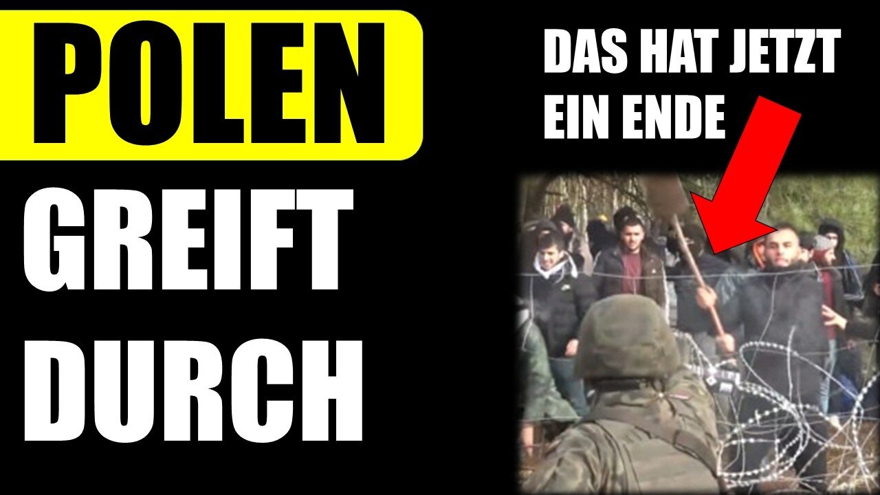 Massenmigration will man jetzt SO stoppen.Unglaubliche Entwicklungen in Polen...@JD und Politik🙈
