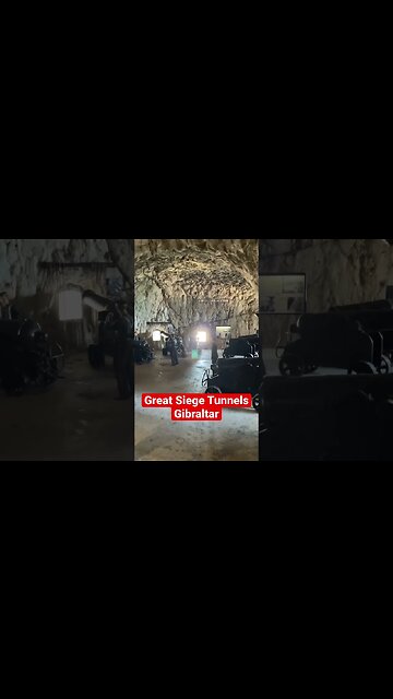 Great Siege Tunnels Gibraltar #shorts