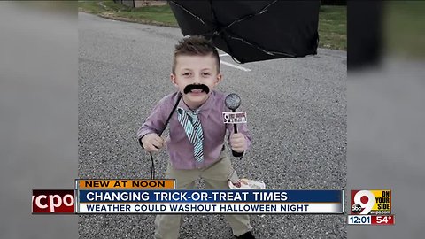 Changing trick-or-treat times