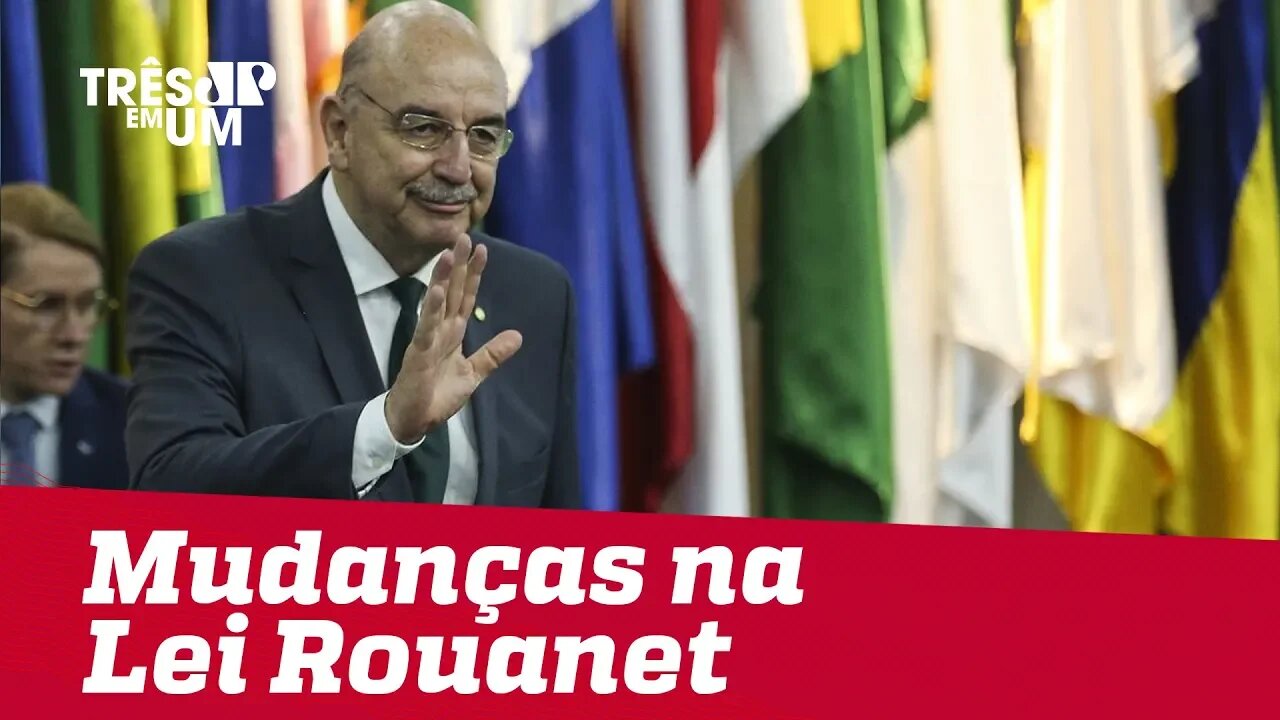 Ministro da Cidadania, Osmar Terra, busca mudanças na polêmica Lei Rouanet