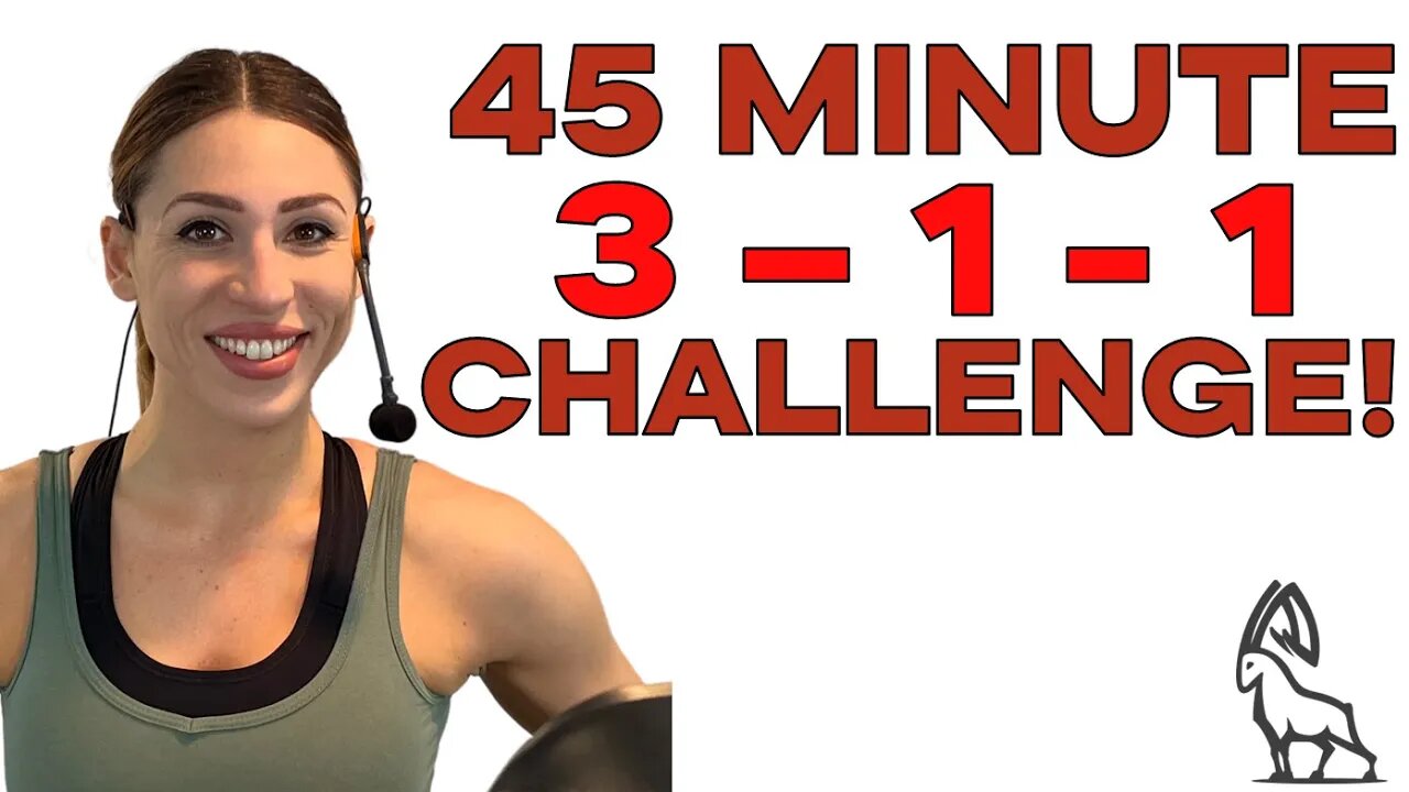 CONQUER THE CHALLENGE! 45 Min 3-1-1 Treadmill Run for Next-Level Fitness!