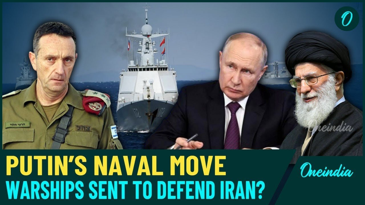 Video| Putin Teams Up with Iran! Warships Arrive For ‘War-Games’ Post-Sinwar Death