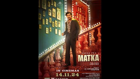 Matka Trailer #varuntej #KarunaKumar #meenakshichoudhary #norafatehi #action #crime #urdu #telugu