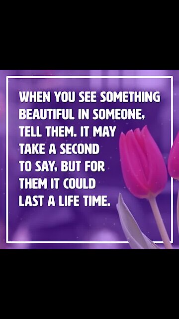 When you see something beautiful in someone [GMG Originals]
