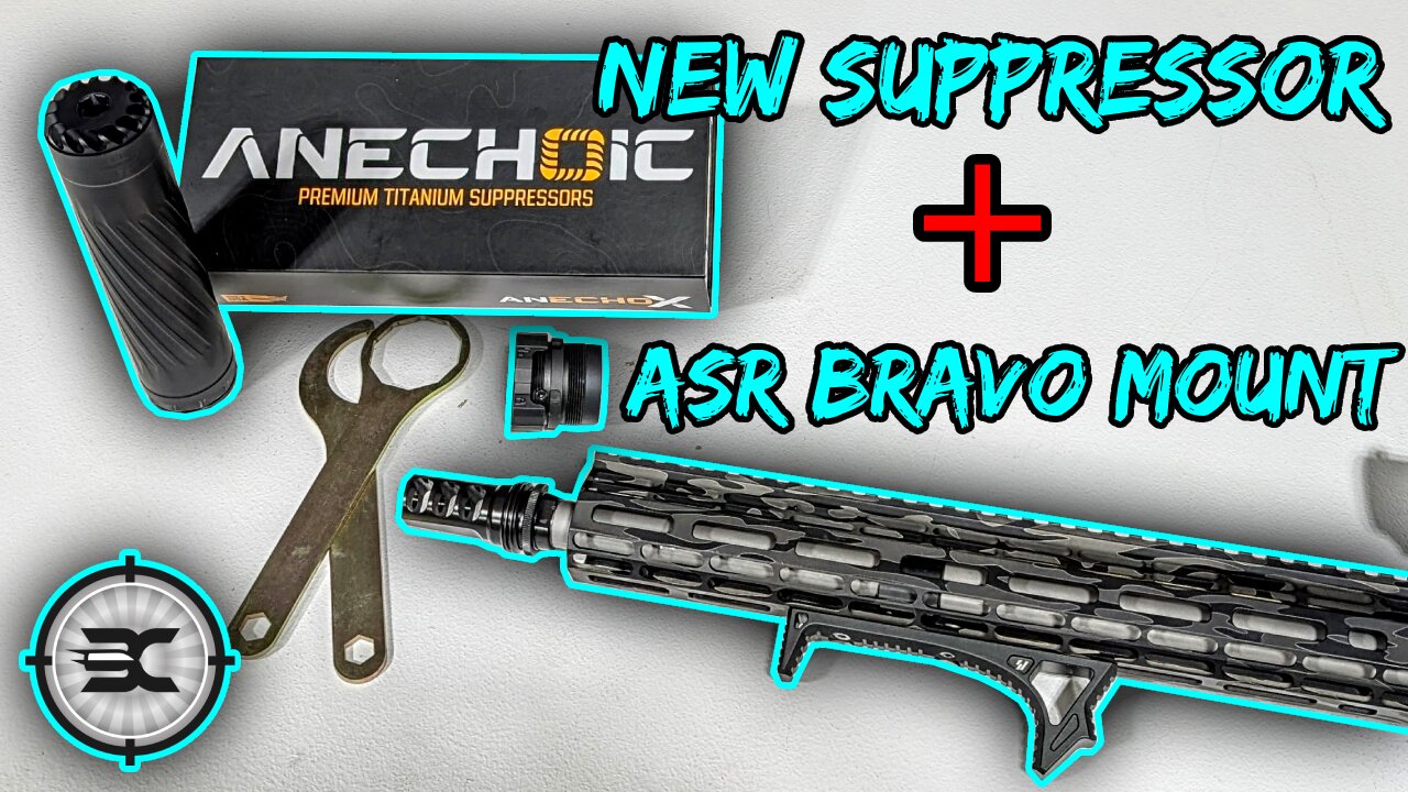 New Anechoic suppressor!!! Lets add a QD mount