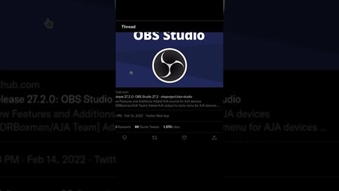 Twitch streamers must update OBS by Feb. 28th! #shorts