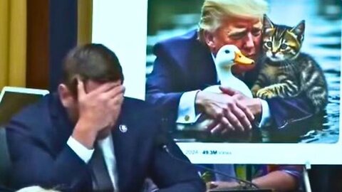 Eric Swalwell Has A Complete Meltdown Over Trump Cat Memes