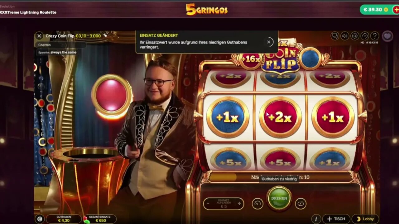 Coin Flip Big win 2023 #crazytime #casino #onlinecasino #short #ytshorts #viral