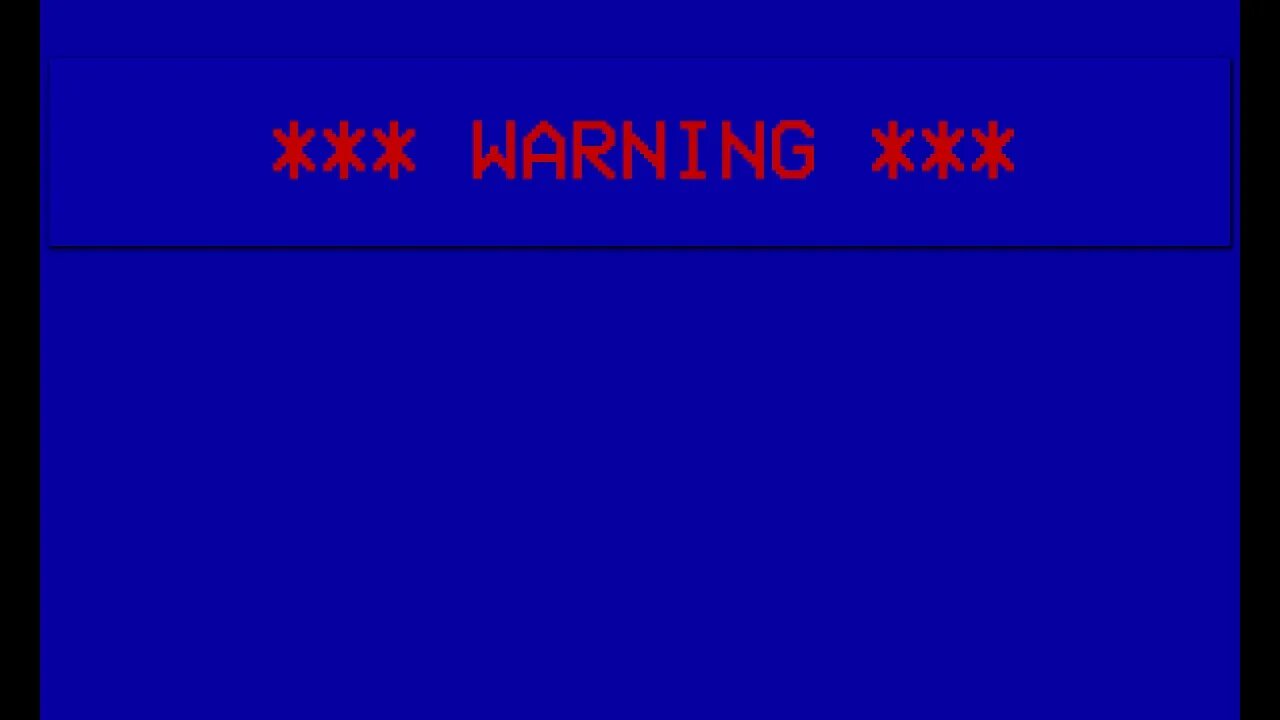 EAS: Final warning...
