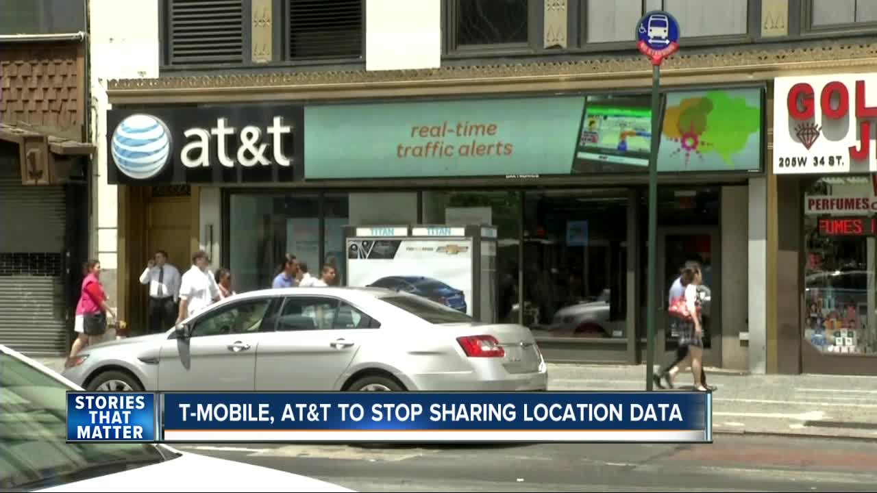 Two major mobile companies to stop sharing location data