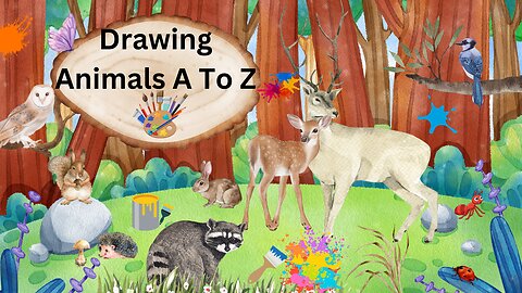 Draw Animals A to Z: Fun and Easy Step-by-Step Tutorials for Kids
