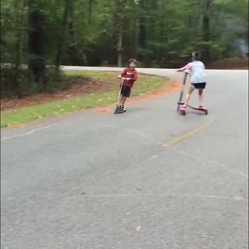 Scooter Ride Gone Wrong