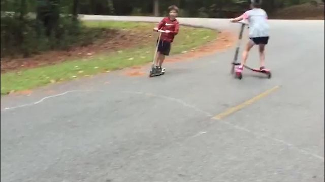 Scooter Ride Gone Wrong