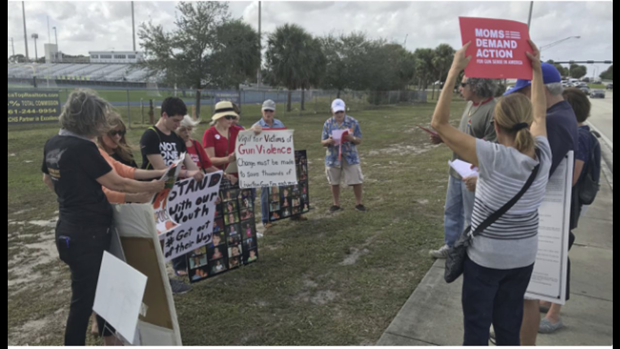 Rally in Boca Raton calls for stronger gun control on sixth anniversary of Sandy Hook massacre