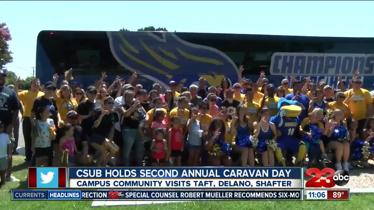 Roadrunners hit the road for Caravan Day