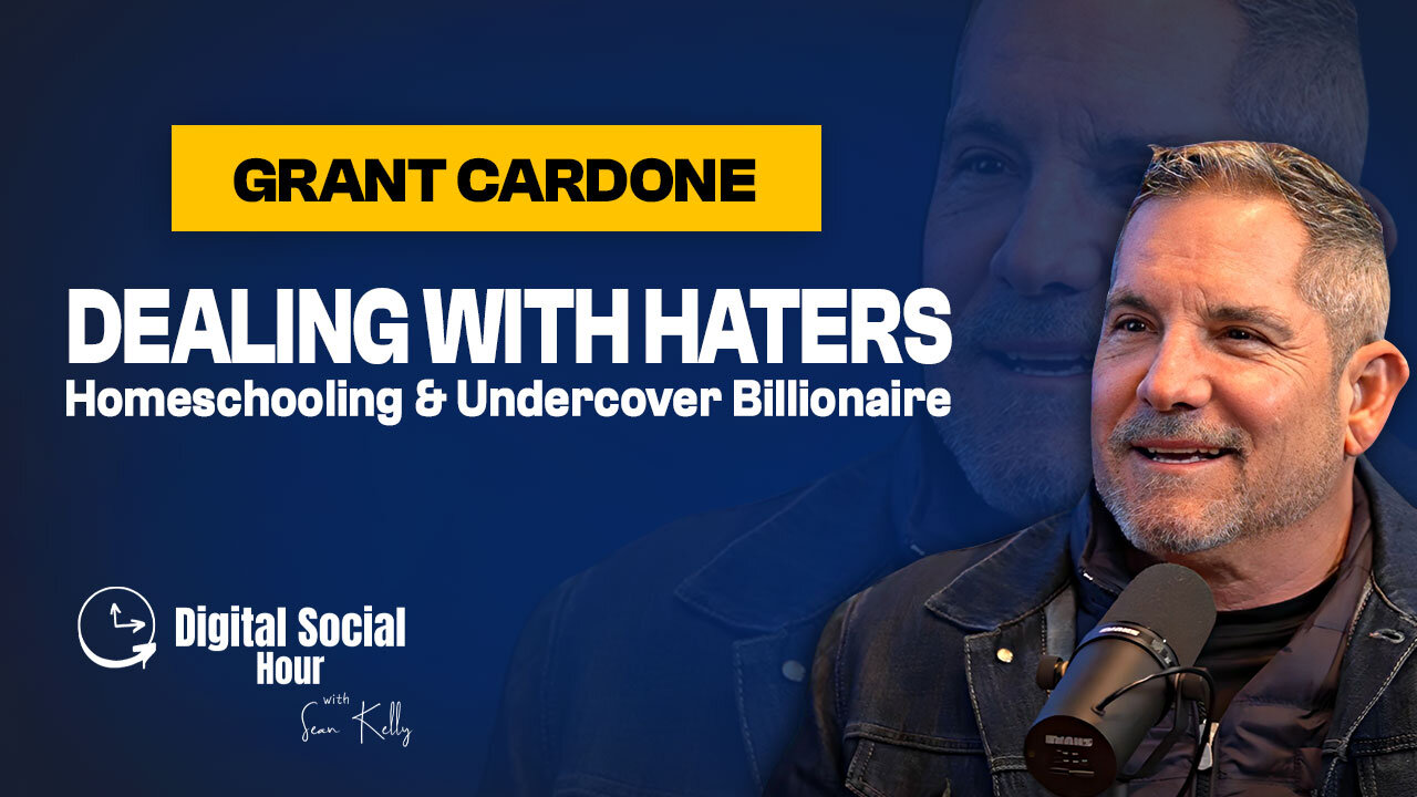 Dealing with Haters, Homeschooling & Going on Undercover Billionaire | Grant Cardone