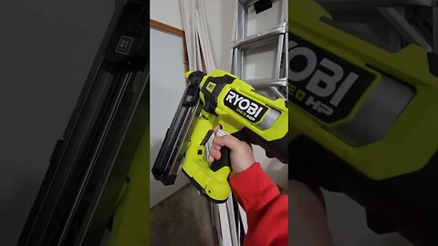 Ryobi Framing Nailer (In HAND!) #Shorts