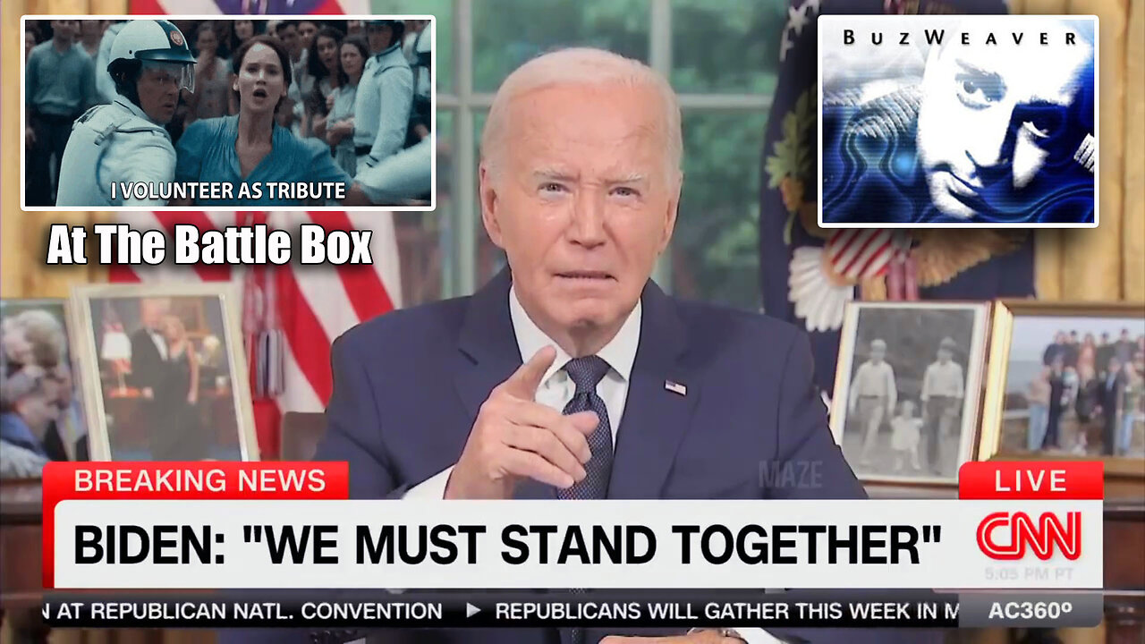 Joe Biden: "In America, we resolve our differences at the battle box."