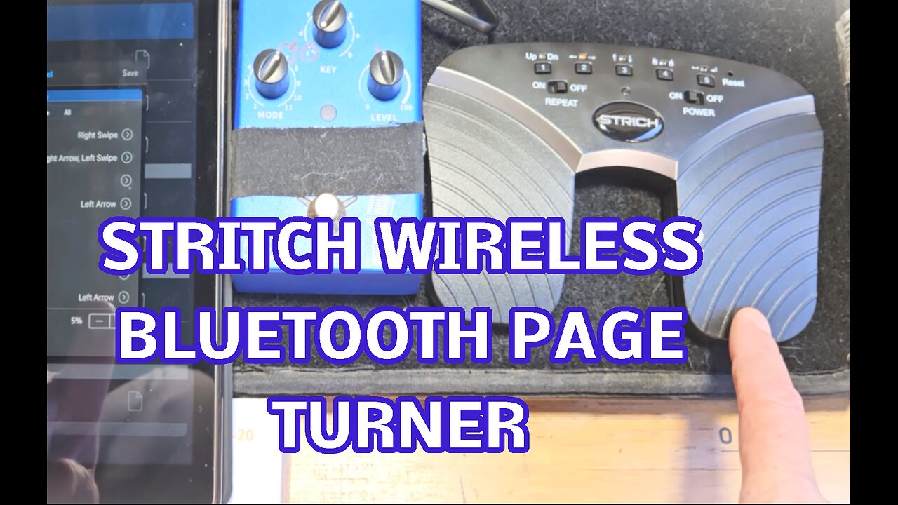 STRICH Bluetooth Page Turner, iOS, Android, Win, Works Good!