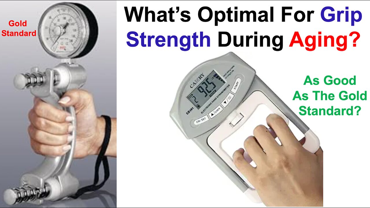 What's Optimal For Grip Strength During Aging?