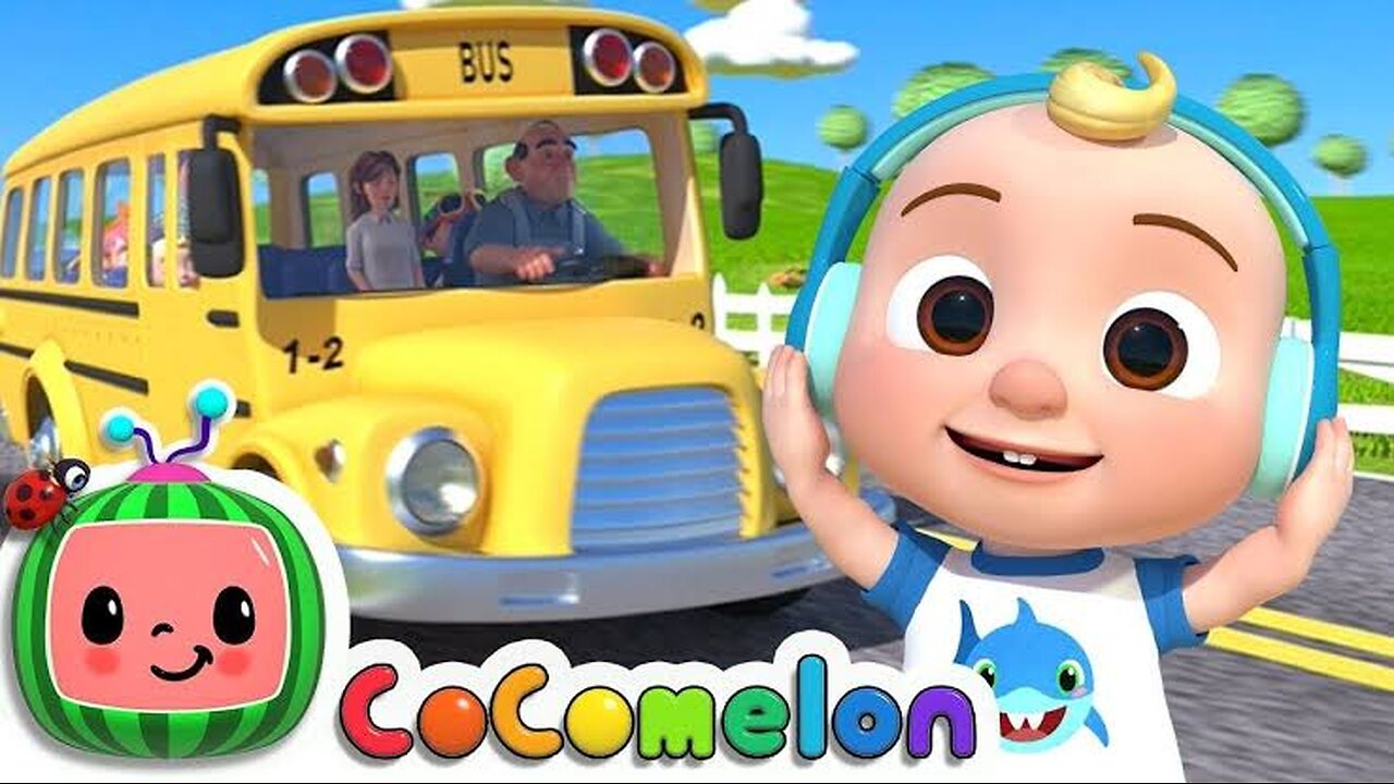 Wheels on the bus|@cocomelon nursery Rhymes & kids song