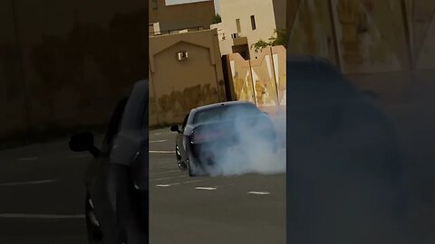 تشالنجر حرق تواير 🔥🔥 Challenger burning rubber