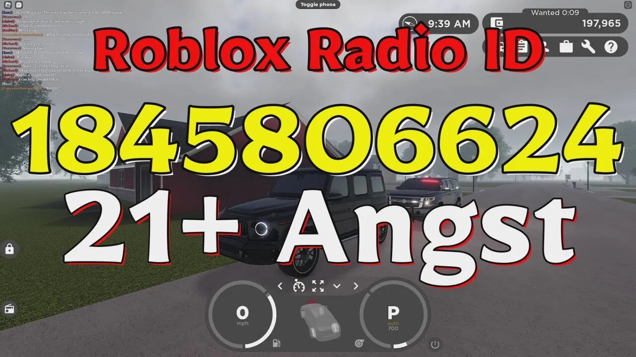 Angst Roblox Radio Codes/IDs