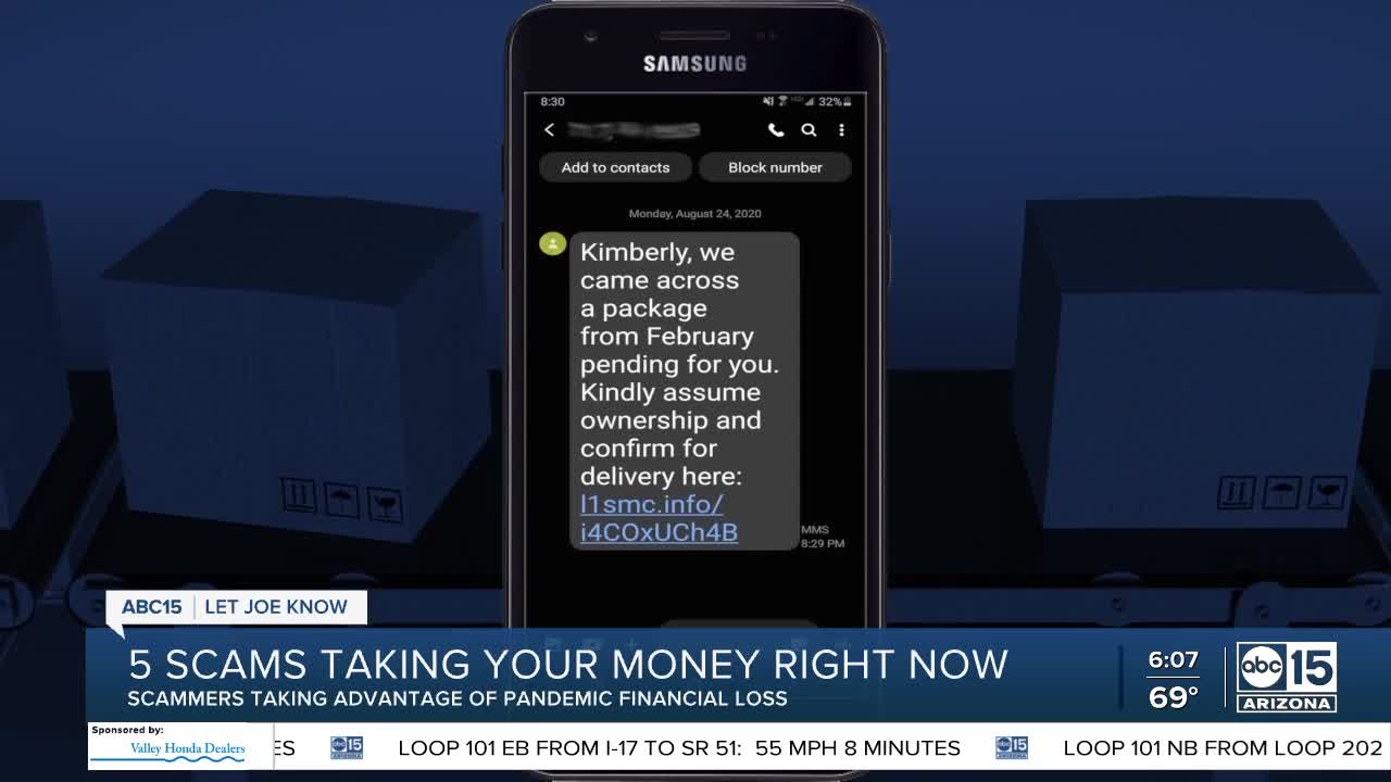 5 scams taking your money right now