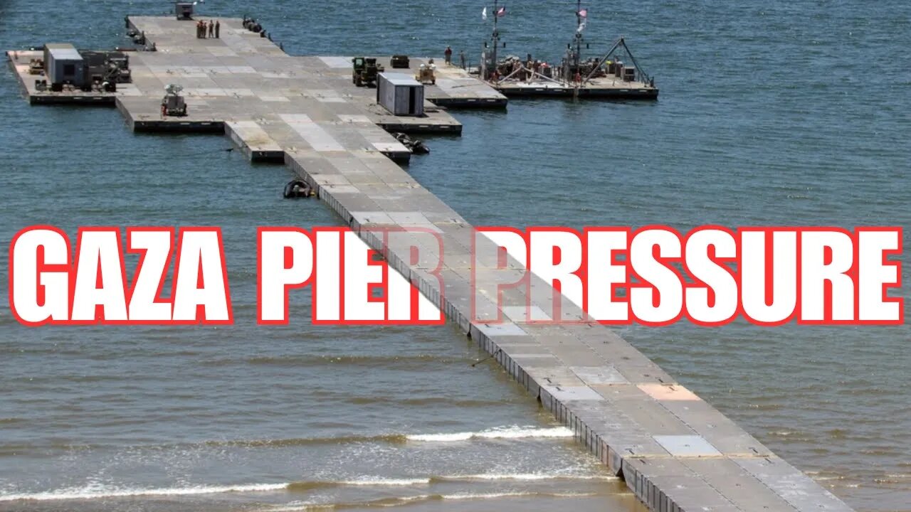 Gaza Pier Pressure | How the US Military Builds a Pier: Joint Logistics Over the Sea